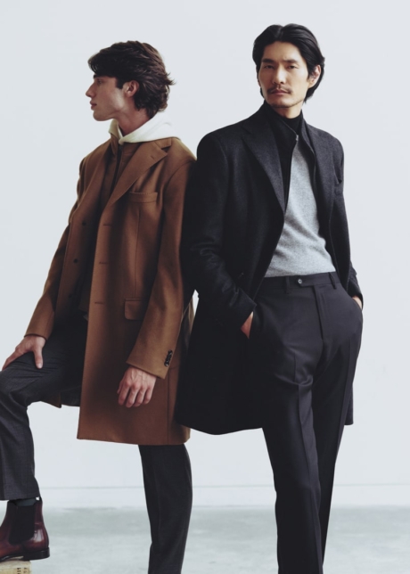 Shot for Harry Rosen advertising men fashion styling