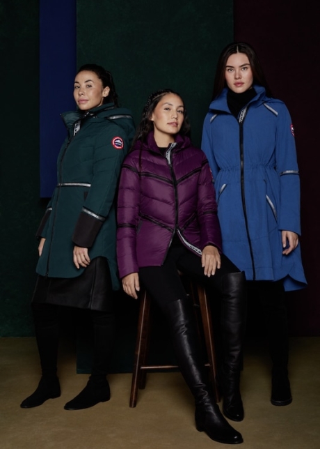 Canada Goose x Project Atigi winter coats campaign