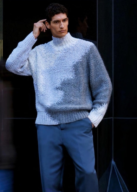 Shot for Holt Renfrew advertising men fashion styling