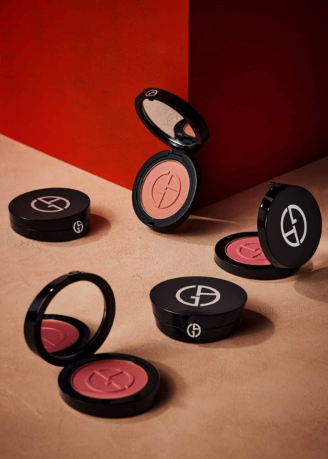 Cosmetic styling for Holt Renfrew blush makeup