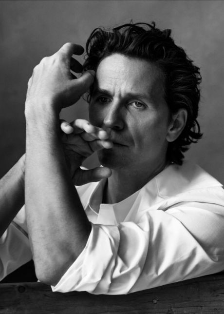 Guillaume Côté for Nuvo magazine black and white portrait