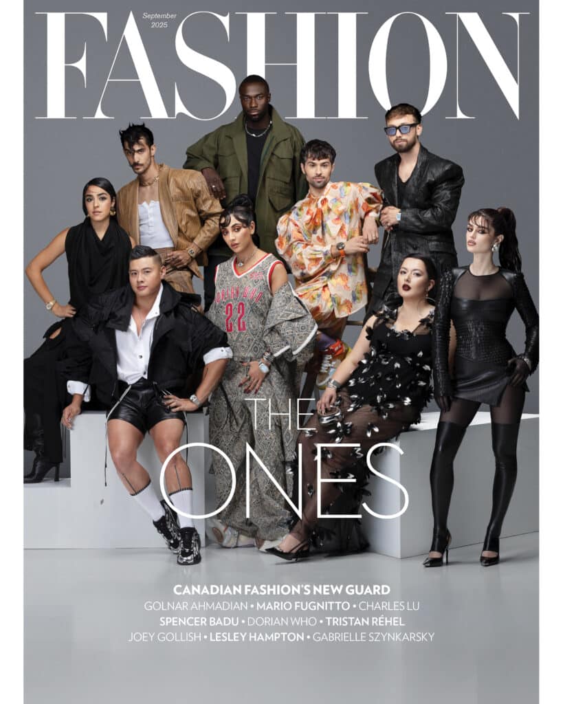 Fashion Canada Cover September Issue Editiorial Canadian Fashions New guard